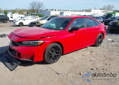 2025 Honda Civic Sport from USA, damaged, VIN 2HGFE2F51SH528155